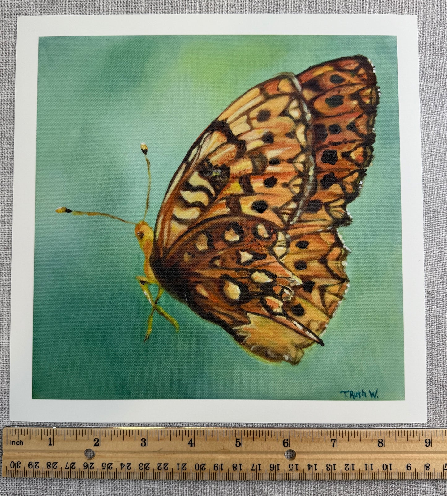 Fine Art Print- Butterfly in the Moment