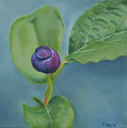 Fine Art Print- Wild Blueberry 50/50