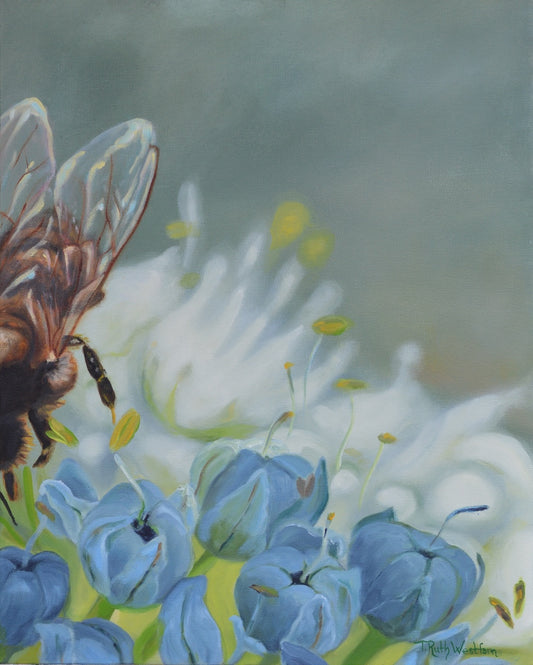 Not a Bumblebee- Original Oil Painting